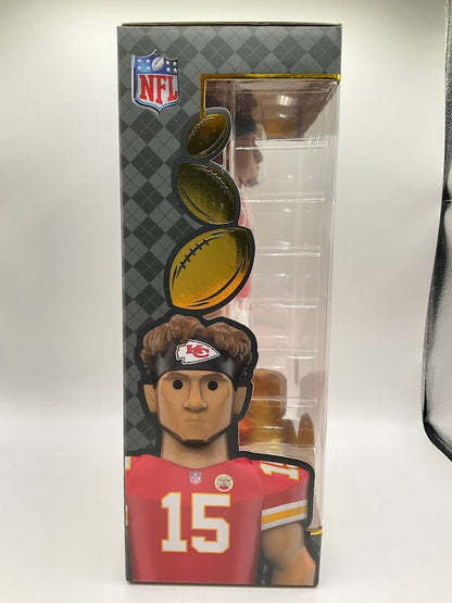 Patrick Mahomes II Funko Gold 12" Vinyl Figure White Pants Kansas City Chiefs - Collector Store LLC