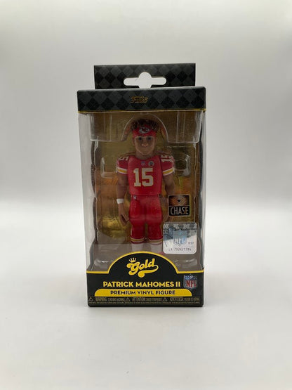 Patrick Mahomes II Funko Gold 5" Vinyl Figure Red Pants Chase Kansas City Chiefs - Collector Store LLC