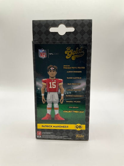 Patrick Mahomes II Funko Gold 5" Vinyl Figure Red Pants Chase Kansas City Chiefs - Collector Store LLC