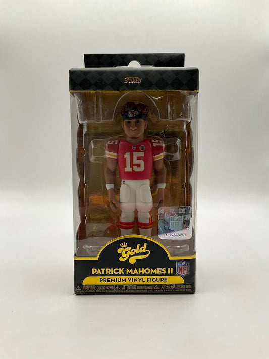 Patrick Mahomes II Funko Gold 5" Vinyl Figure White Pants Kansas City Chiefs - Collector Store LLC