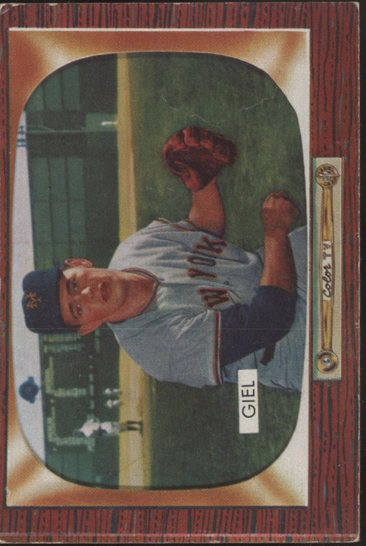 Paul Giel 1955 Bowman RC #125 New York Giants VG #2 - Collector Store LLC