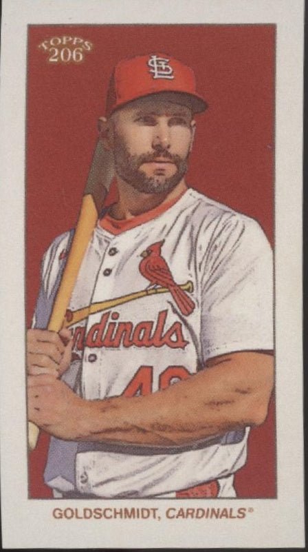 Paul Goldschmidt 2024 Topps 206 Lenox Back Mini - Collector Store LLC