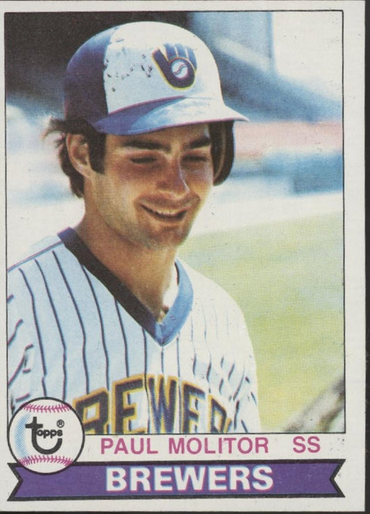 Paul Molitor 1979 Topps #24 Milwaukee Brewers VG #4 - Collector Store LLC