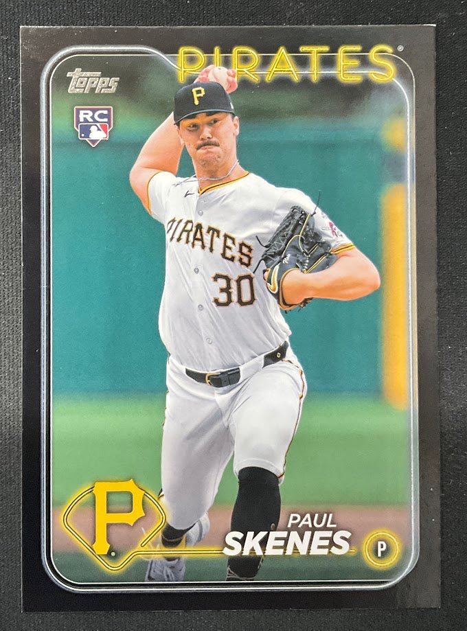 Paul Skenes 2024 Topps Update Series Black Border RC 65/74 #US100 - Collector Store LLC