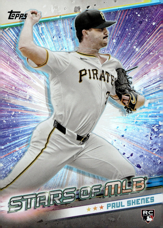 Paul Skenes 2024 Topps Update Series Stars of MLB Foil RC #SMLB - 64 #6 - Collector Store LLC
