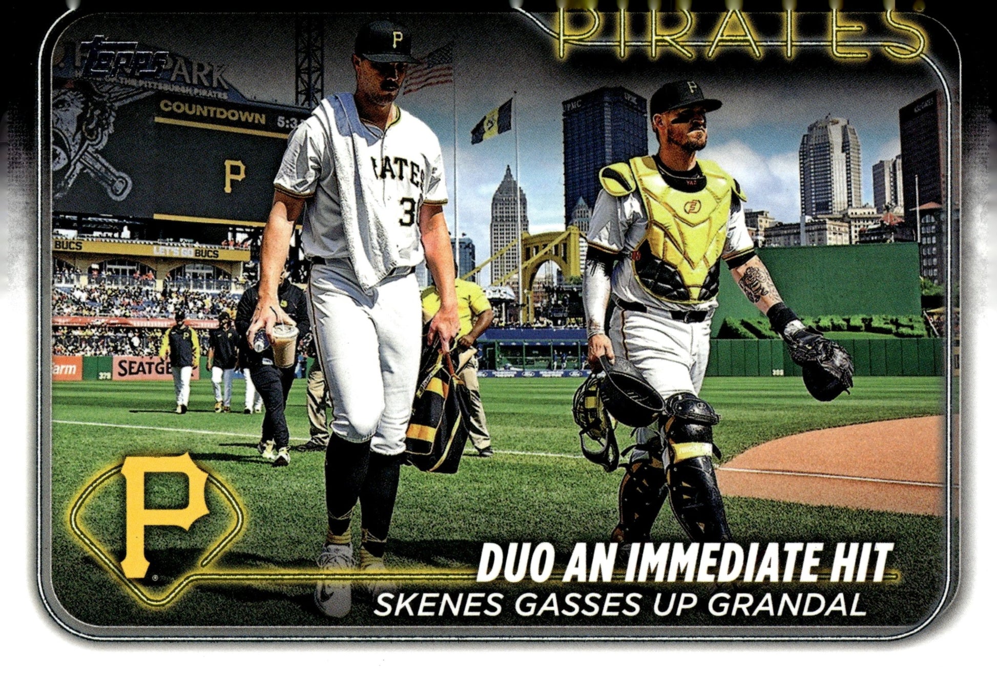 Paul Skenes / Yasmani Grandal 2024 Topps Update Series US160 2 - Collector Store LLC