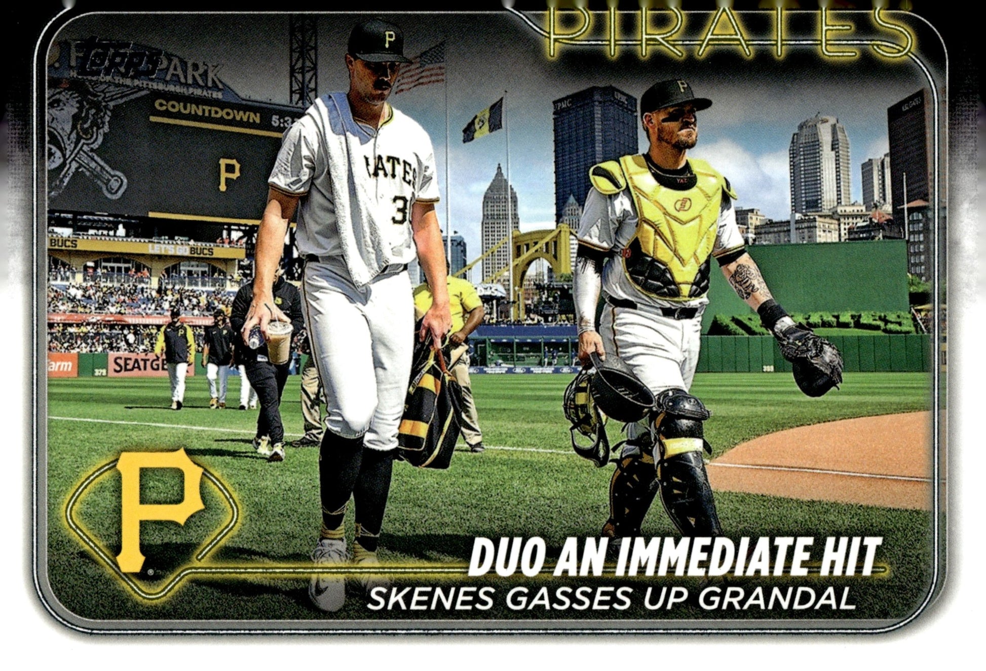 Paul Skenes / Yasmani Grandal 2024 Topps Update Series US160 3 - Collector Store LLC