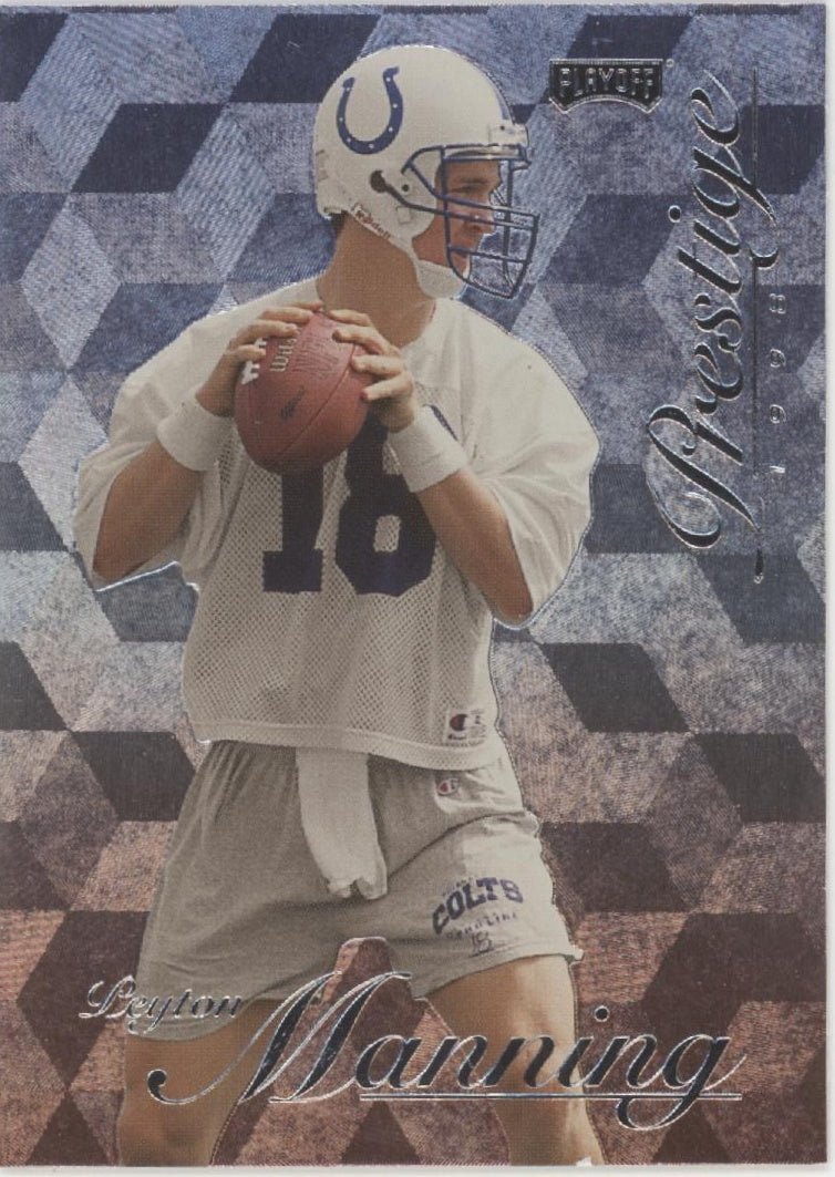 Payton Manning 1998 Playoff Prestige Hobby RC #165 - Collector Store LLC