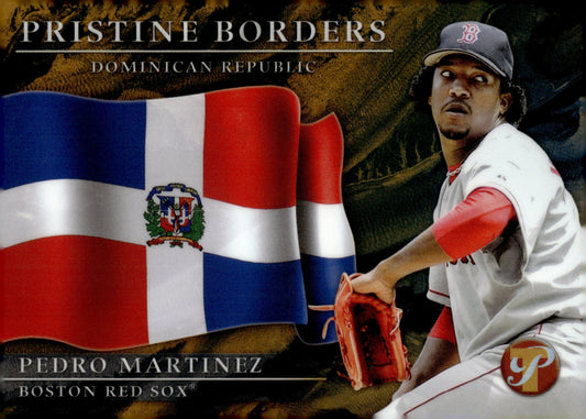 Pedro Martinez 2022 Topps Pristine Borders 10/50 #PB - 6 - Collector Store LLC
