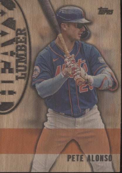 Pete Alonso 2024 Topps Heavy Lumber #HL - 5 - Collector Store LLC