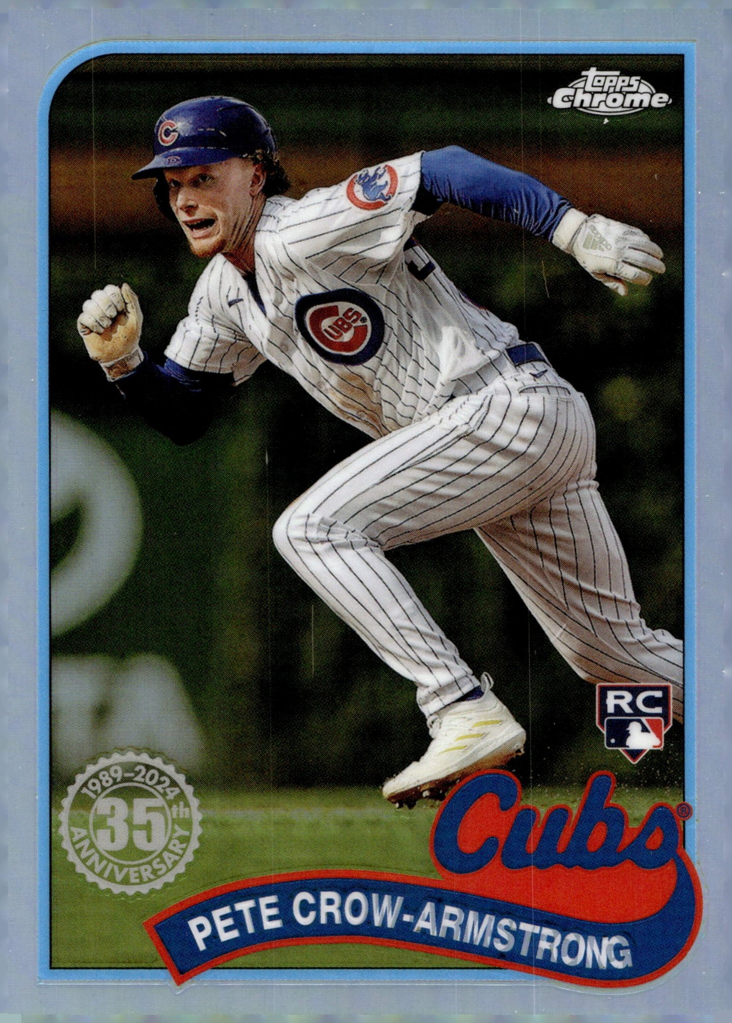 Pete Crow - Armstrong 2024 Topps Chrome 35th Anniversary Refractor RC #89CB - 19 - Collector Store LLC