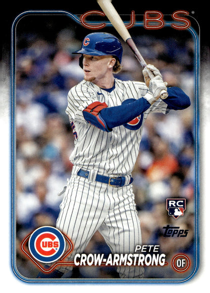 Pete Crow - Armstrong 2024 Topps Series 2 RC #407 - Collector Store LLC
