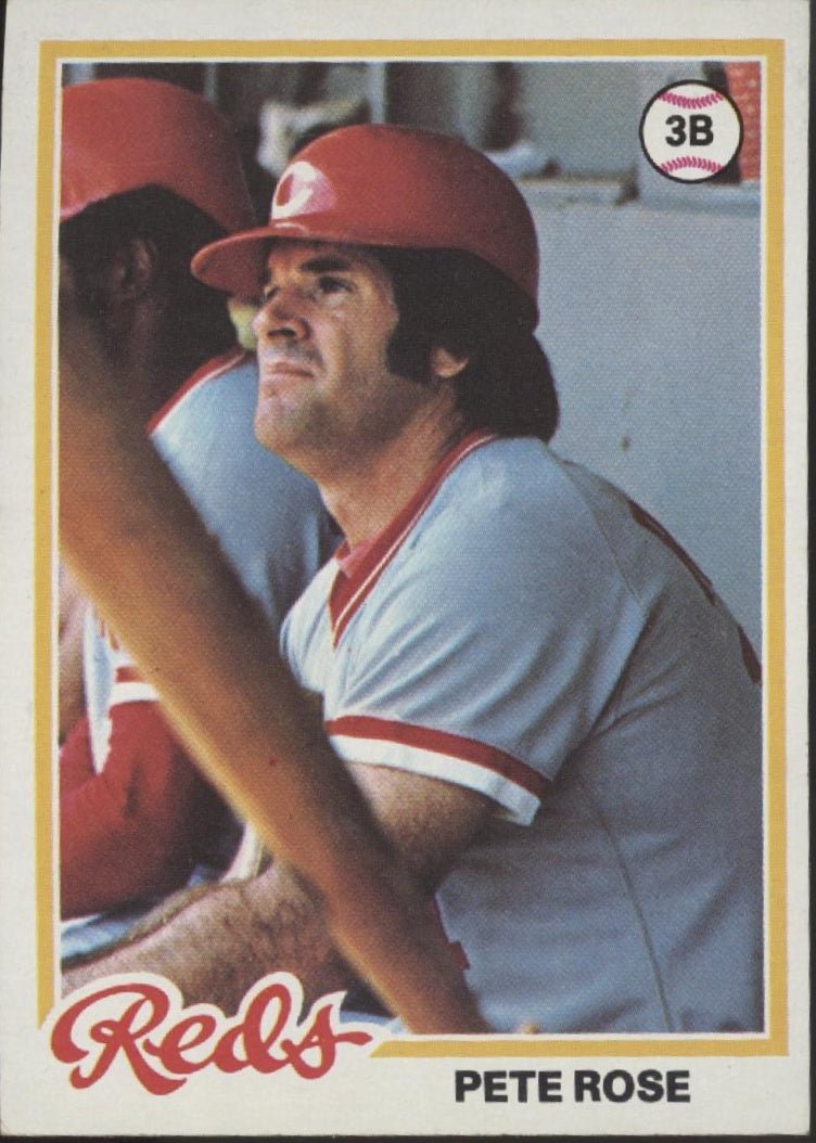 Pete Rose 1978 Topps #20 Cincinnati Reds EX - Collector Store LLC