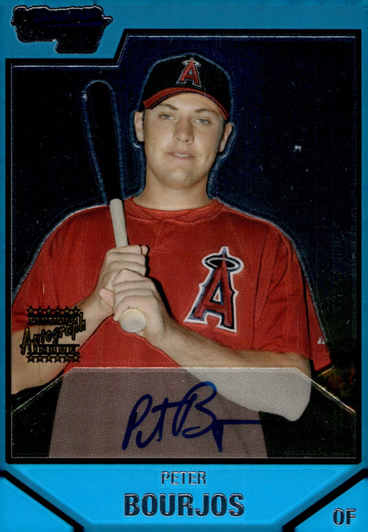 Peter Bourjos 2007 Bowman Chrome Certified Auto #BC235 - Collector Store LLC