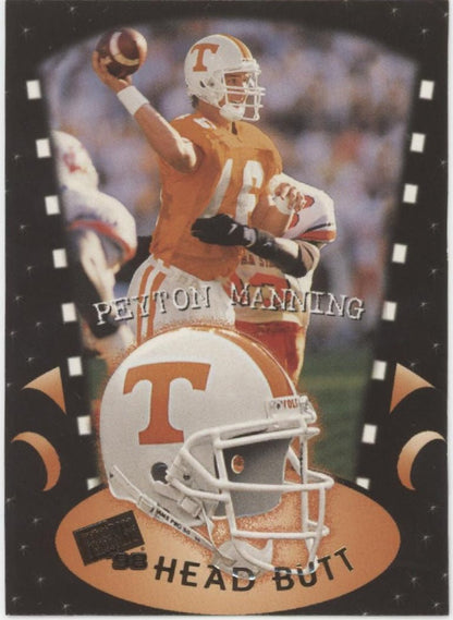 Peyton Manning 1998 Press Pass Head Butt #HB1 - Collector Store LLC