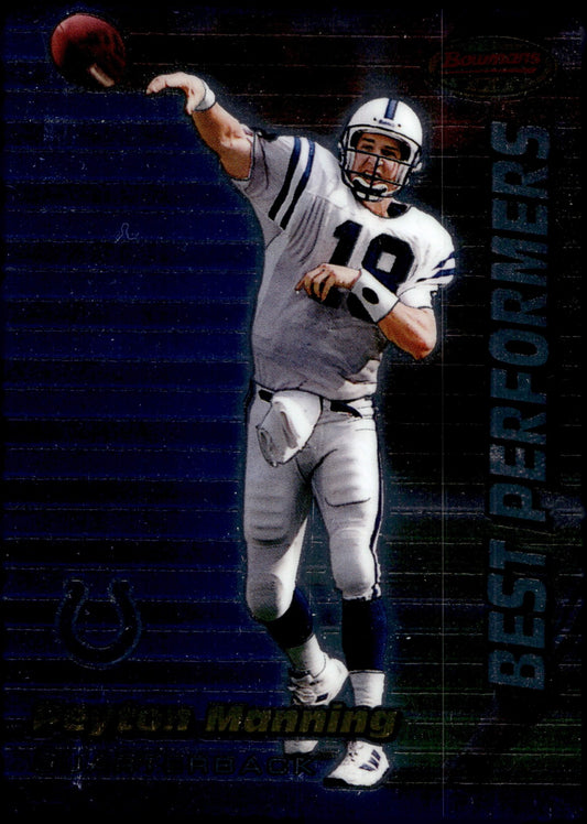 Peyton Manning 1999 Bowman's Best Performers #95 #2 - Collector Store LLC