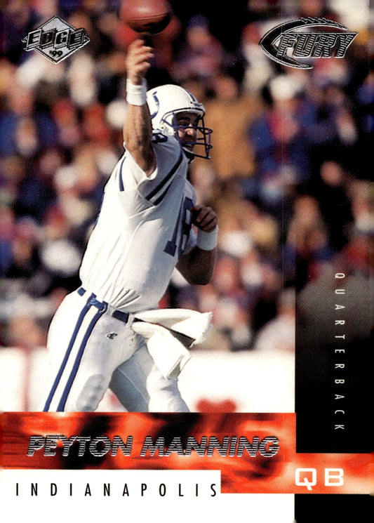 Peyton Manning 1999 Collector's Edge Fury #89 - Collector Store LLC