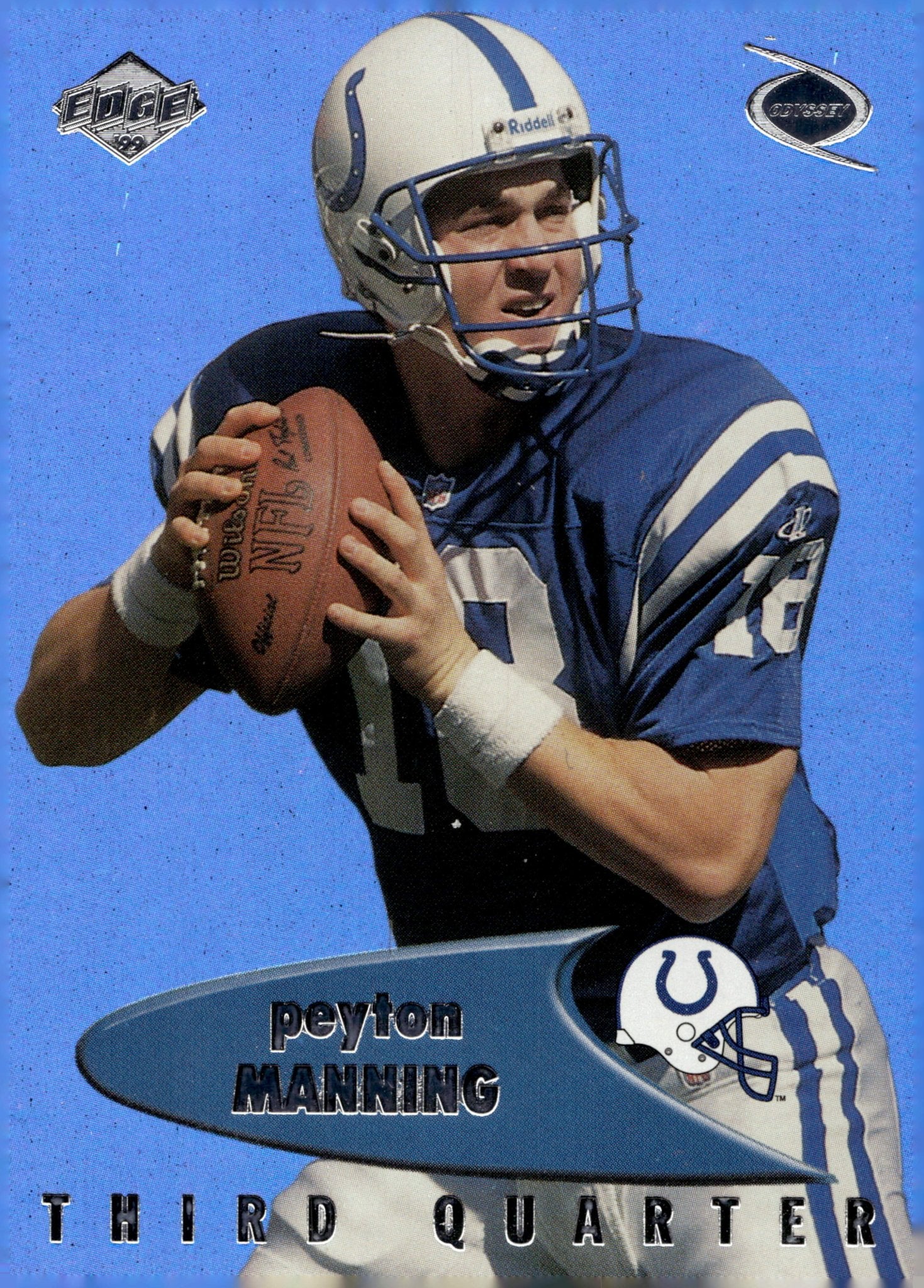 Peyton Manning 1999 collector's Edge Odyssey Third Quarter #PM - Collector Store LLC