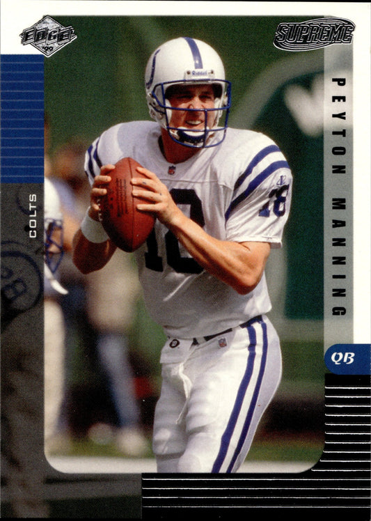 Peyton Manning 1999 Collector's Edge Supreme #PM #1 - Collector Store LLC