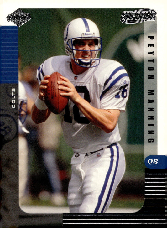 Peyton Manning 1999 Collector's Edge Supreme #PM #2 - Collector Store LLC