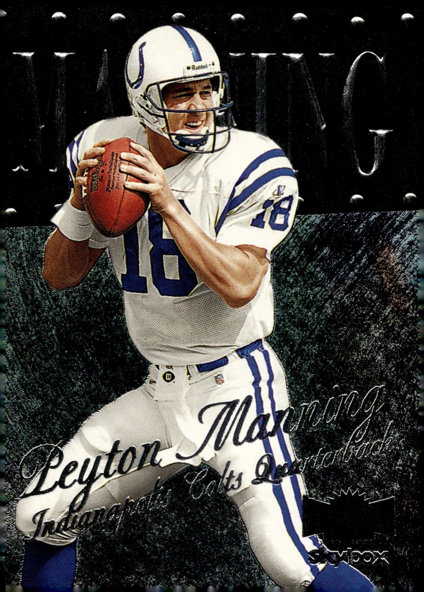 Peyton Manning 1999 Skybox Metal Universe #77 #3 - Collector Store LLC