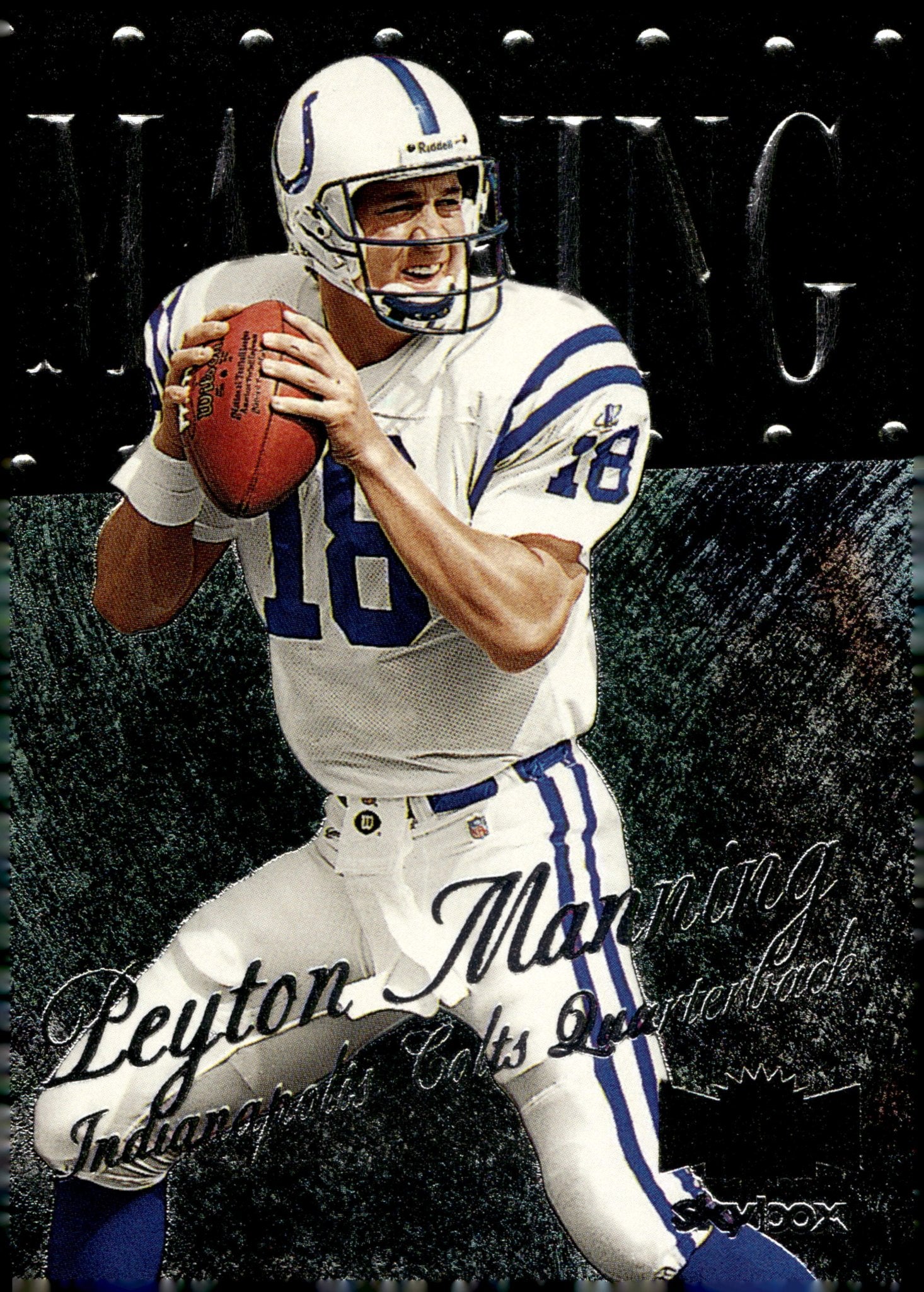 Peyton Manning 1999 Skybox Metal Universe #77 #3 - Collector Store LLC