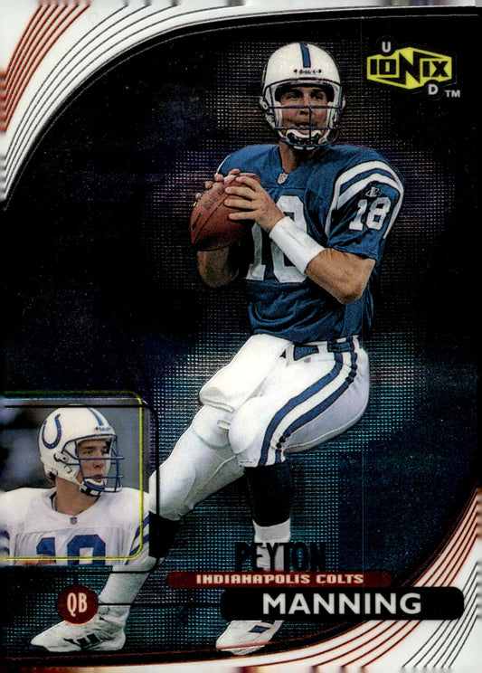 Peyton Manning 1999 Upper Deck Ionix #25 - Collector Store LLC