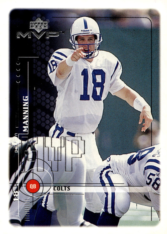 Peyton Manning 1999 Upper Deck MVP #79 - Collector Store LLC
