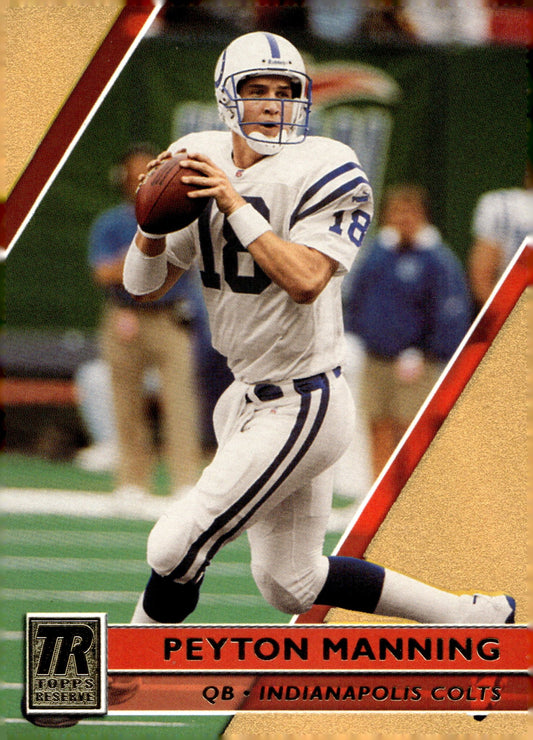 Peyton Manning 2001 Topps Reserve #21 - Collector Store LLC