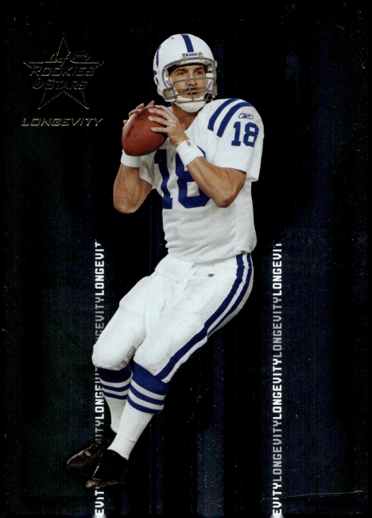 Peyton Manning 2005 Leaf Rookies & Stars Longevity #43 - Collector Store LLC