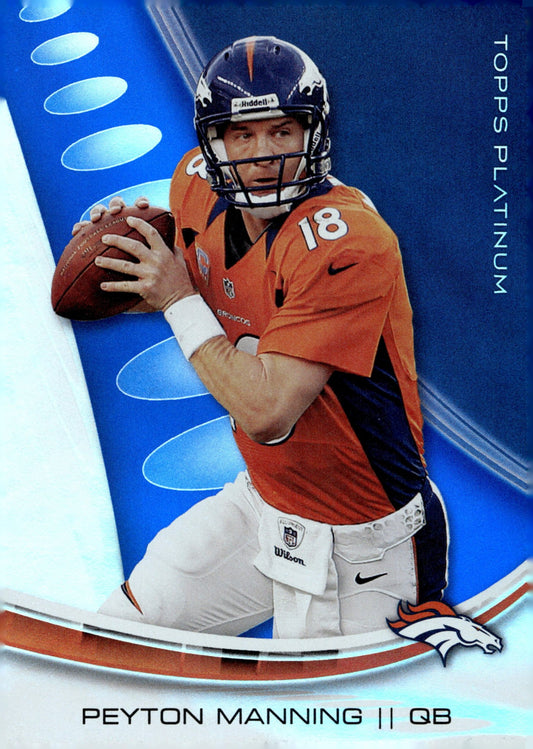 Peyton Manning 2013 Topps Platinum #69 - Collector Store LLC