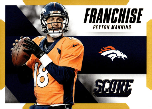 Peyton Manning 2015 Panini Score Franchise #6 - Collector Store LLC