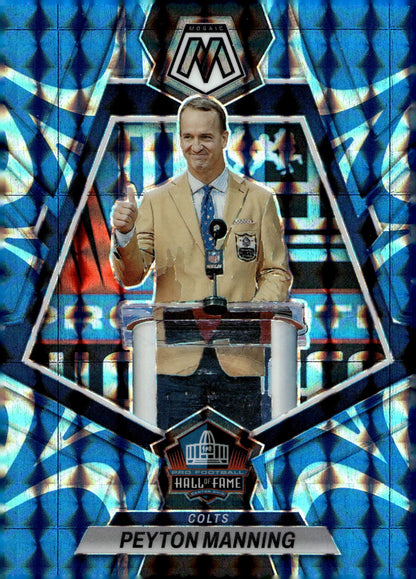 Peyton Manning 2023 Panini Mosaic Hall of Fame Sky Blue Prizm #274 #2 - Collector Store LLC