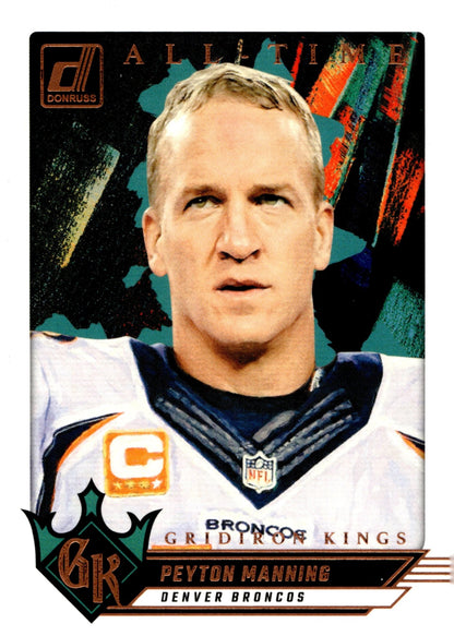 Peyton Manning 2024 Panini Donruss All Time Gridiron Kings #1 - Collector Store LLC
