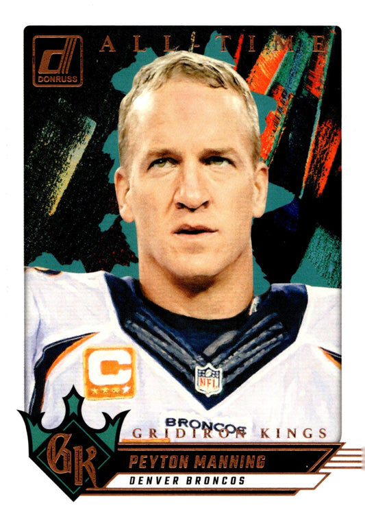 Peyton Manning 2024 Panini Donruss All Time Gridiron Kings #1 - Collector Store LLC
