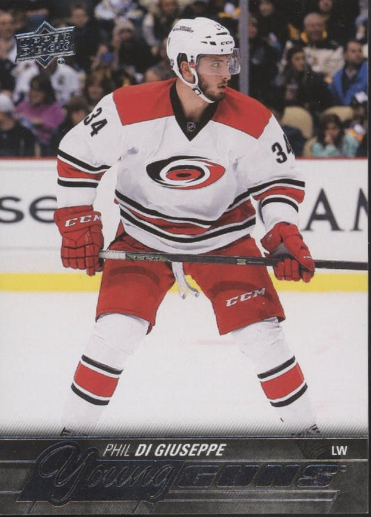 Phil Di Giuseppe 2015 - 16 Upper Deck Update Series Young Guns RC 529 - Collector Store LLC