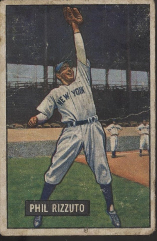 Phil Rizzuto 1951 Bowman #26 New York Yankees PR - Collector Store LLC