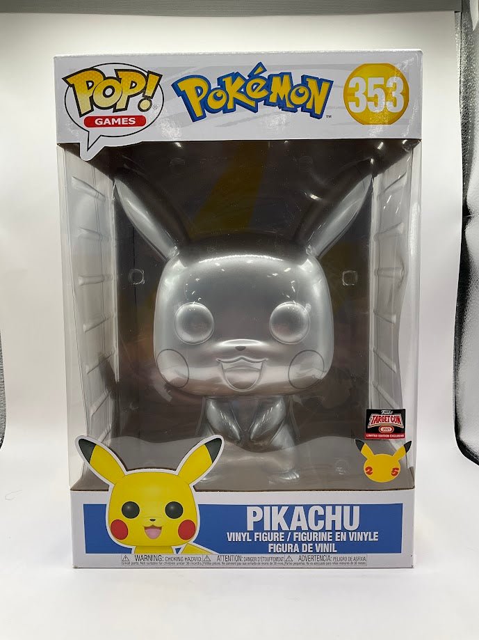 Pikachu Funko Pop! Pokemon #353 25th Anniversary 2021 Target Con - Collector Store LLC