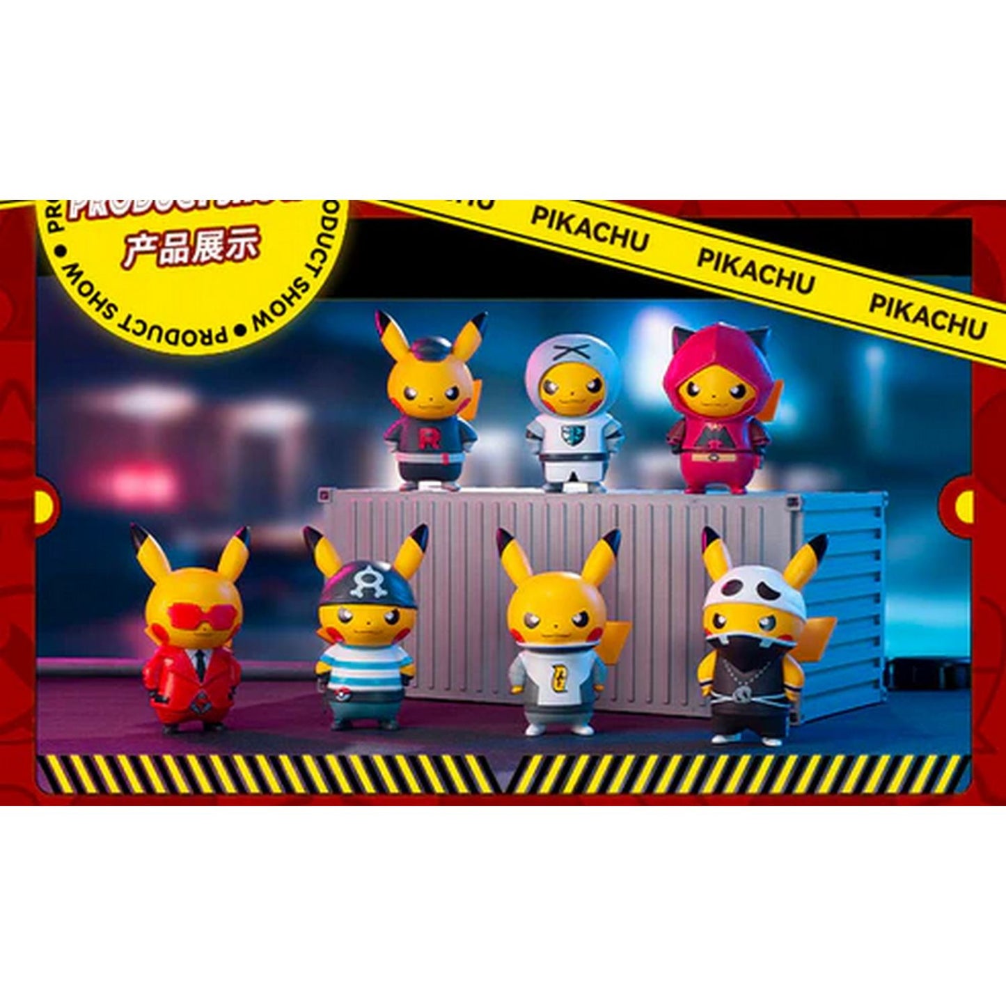 Pokemon: Pikachu Villain Figure (Random)