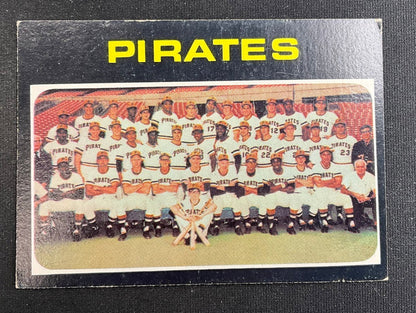 Pittsburgh Pirates 1971 Topps Team Card #603 VG - Collector Store LLC