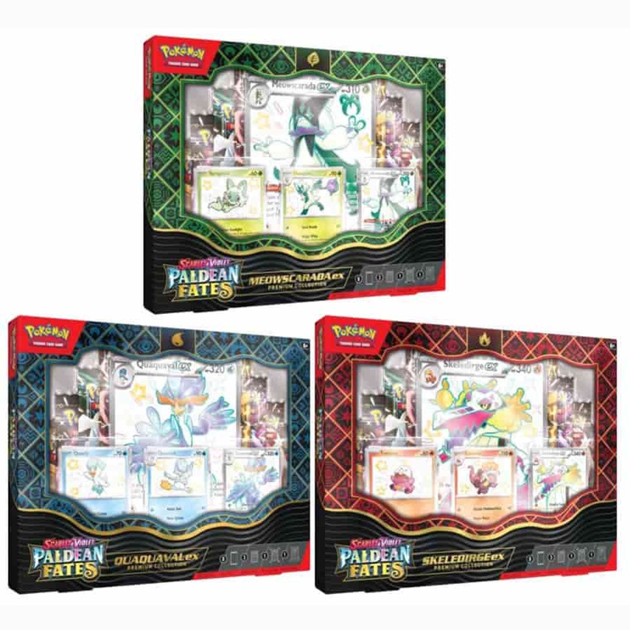 Pokemon: Paldean Fates ex Premium Collection [Set-of-3]