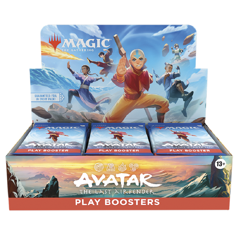 avatar collector booster box mtg The Last Airbender Magic The Gathering Play Each booster contains 15 Design - Choose one:PM FIN Black Chocobo HF Disney Lorcana Deck Box The Crystal's Chosen