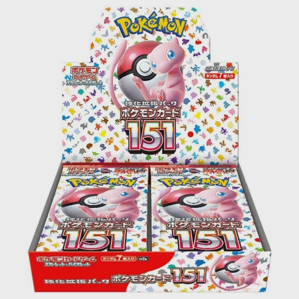 Pokemon: 151 Japanese Booster Box (sv2a) - Collector Store LLC