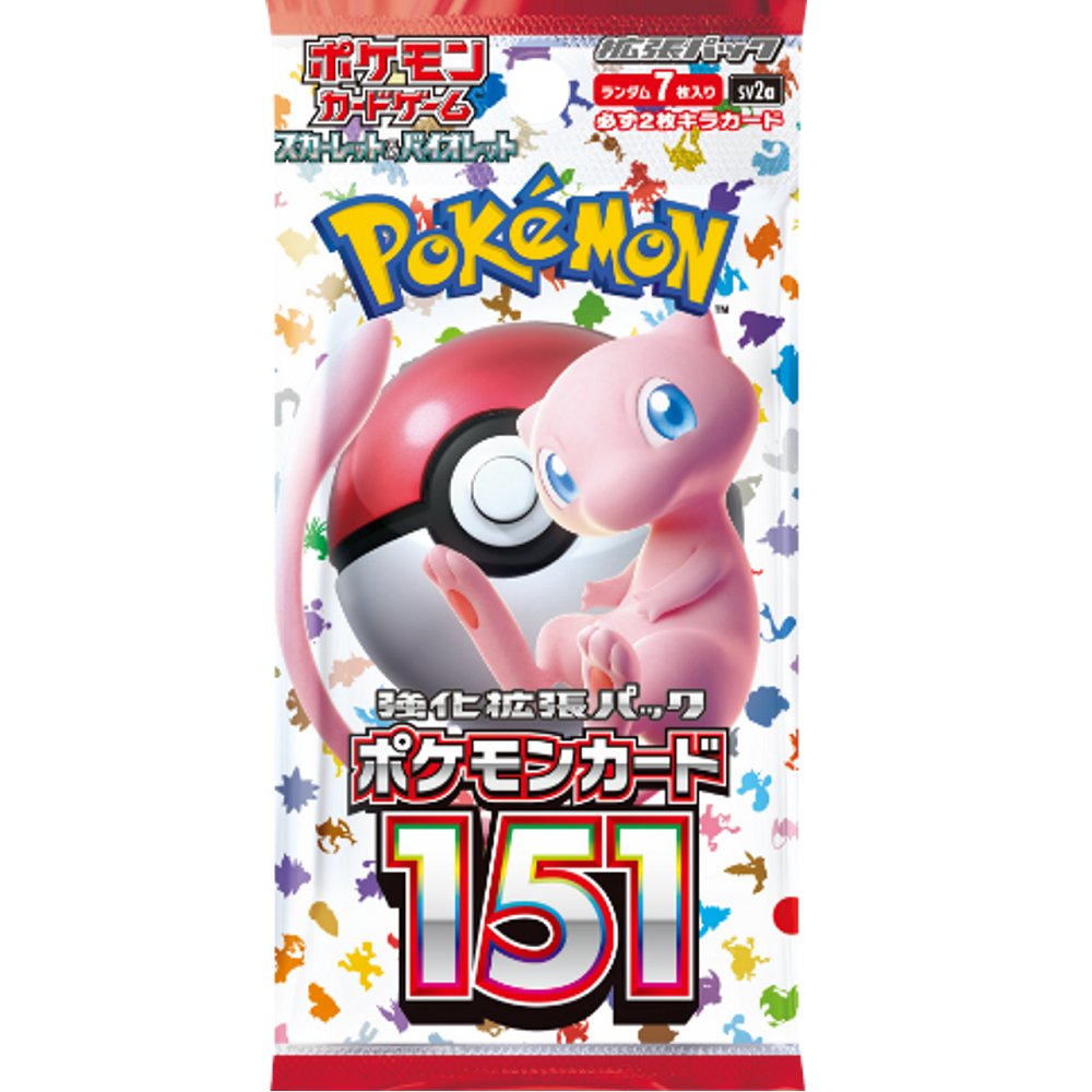 Pokemon: 151 Japanese Booster Pack (sv2a) - Collector Store LLC