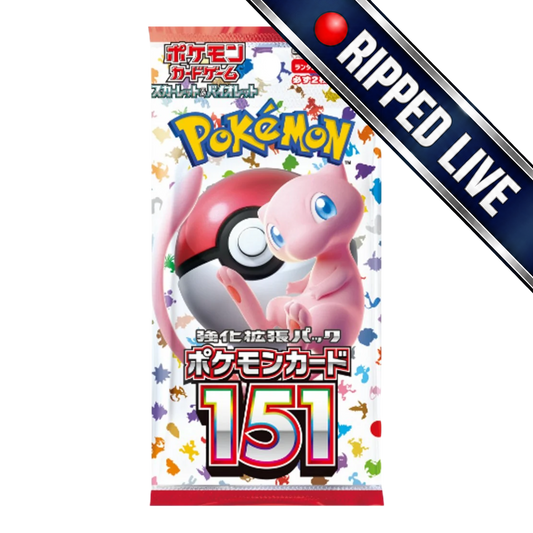 *BREAK* Pokemon: Japanese 151 Booster Pack (sv2a)