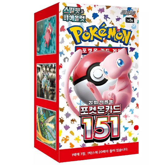 Pokemon: 151 KOREAN Booster Box (sv2a) - Collector Store LLC