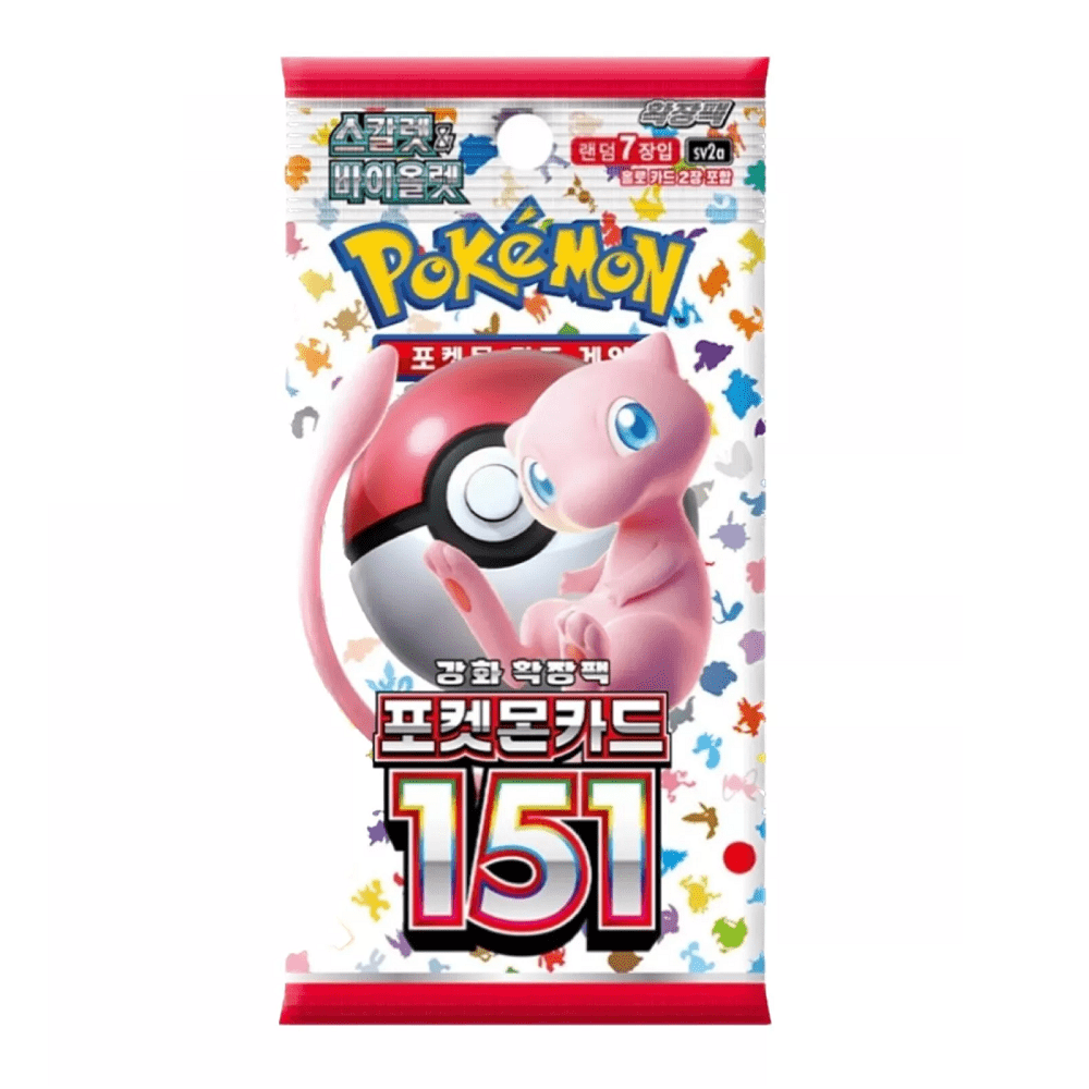 Pokemon: 151 KOREAN Booster Pack (sv2a) - Collector Store LLC