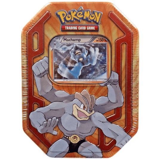 Pokemon: 2016 Pokemon Champions Machamp Tin - Collector Store LLC