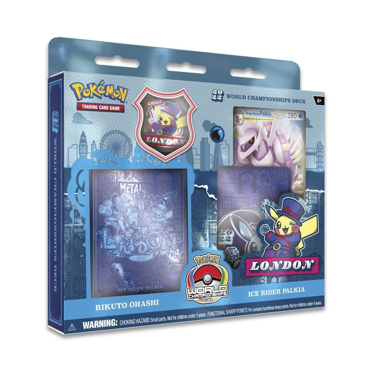 Pokemon: 2022 Pokémon World Championships Deck (Rikuto Ohashi, Ice Rider Palkia) - Collector Store LLC