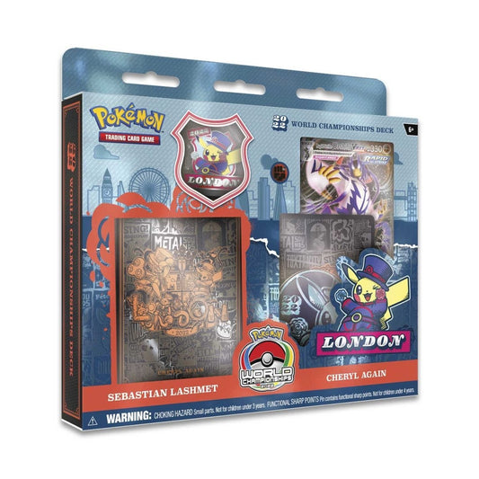 Pokemon: 2022 Pokémon World Championships Deck (Sebastian Lashmet, Cheryl Again) - Collector Store LLC